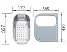 קרש פלסטיק אפור