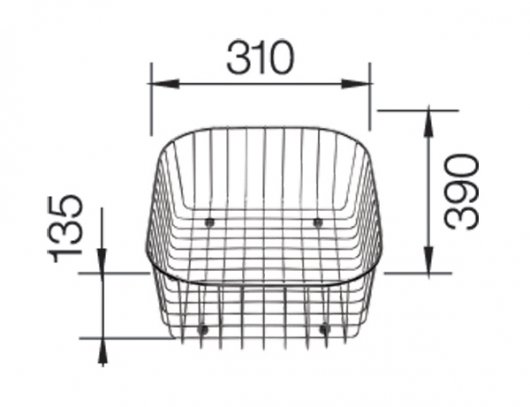 סל כלים מנירוסטה