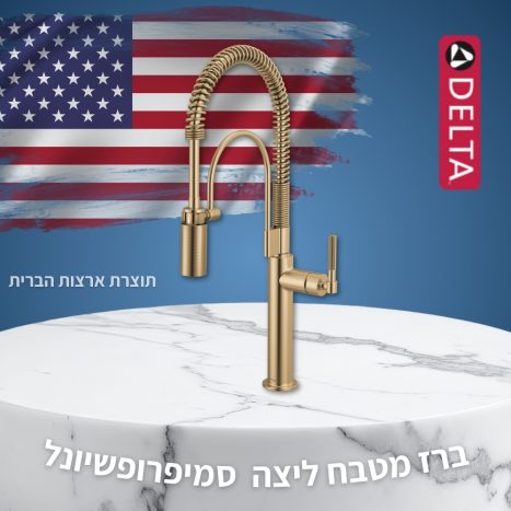 ברז מטבח ליצה סמיפרופשיונל BRIZO