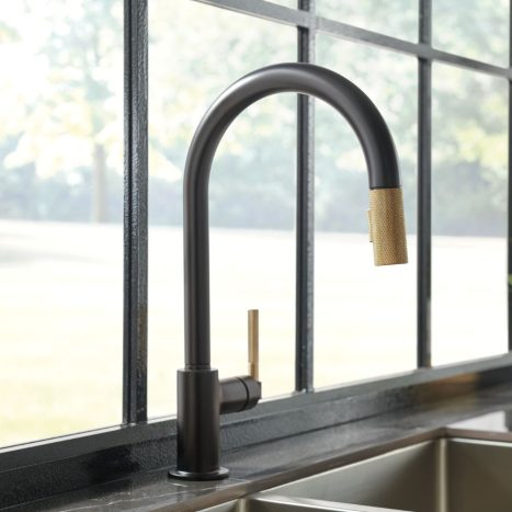 ברז מטבח ליצה מעוגל BRIZO