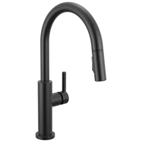 ברז מטבח ניקולי מעוגל DELTA