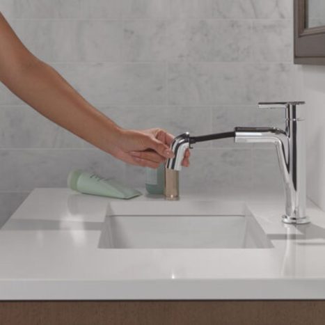 ברז אמבט ניקולי מרובע DELTA