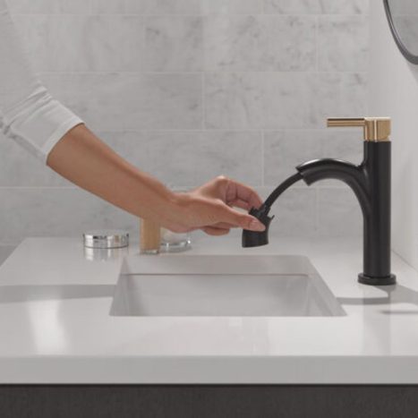 ברז אמבט ניקולי מעוגל DELTA